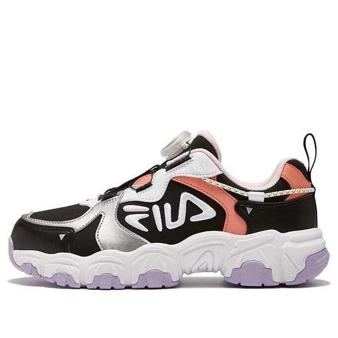 Scarpe da corsa sportive "Bianco Nero Lilla"