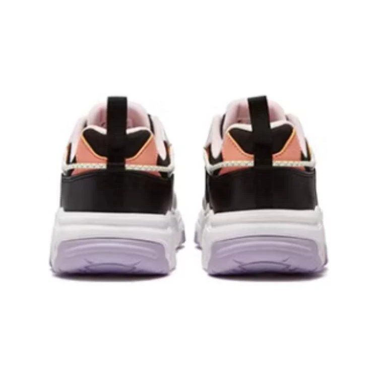 Scarpe da corsa sportive "Bianco Nero Lilla"