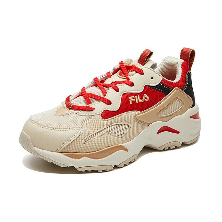 Scarpe da corsa Tracer Beige/Rosso