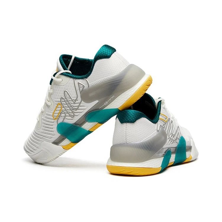 Scarpe da ginnastica basse "Bianco Verde acqua Blu"