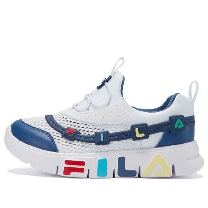 Scarpe da ginnastica leggere GGUMI "Bianco Blu navy"