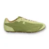 Scarpe da ginnastica Ritmo in pelle scamosciata verde da donna