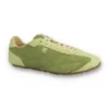 Scarpe da ginnastica Ritmo in pelle scamosciata verde da donna