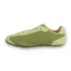 Scarpe da ginnastica Ritmo in pelle scamosciata verde da donna