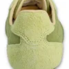 Scarpe da ginnastica Ritmo in pelle scamosciata verde da donna