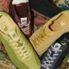 Scarpe da ginnastica Ritmo in pelle scamosciata verde da donna