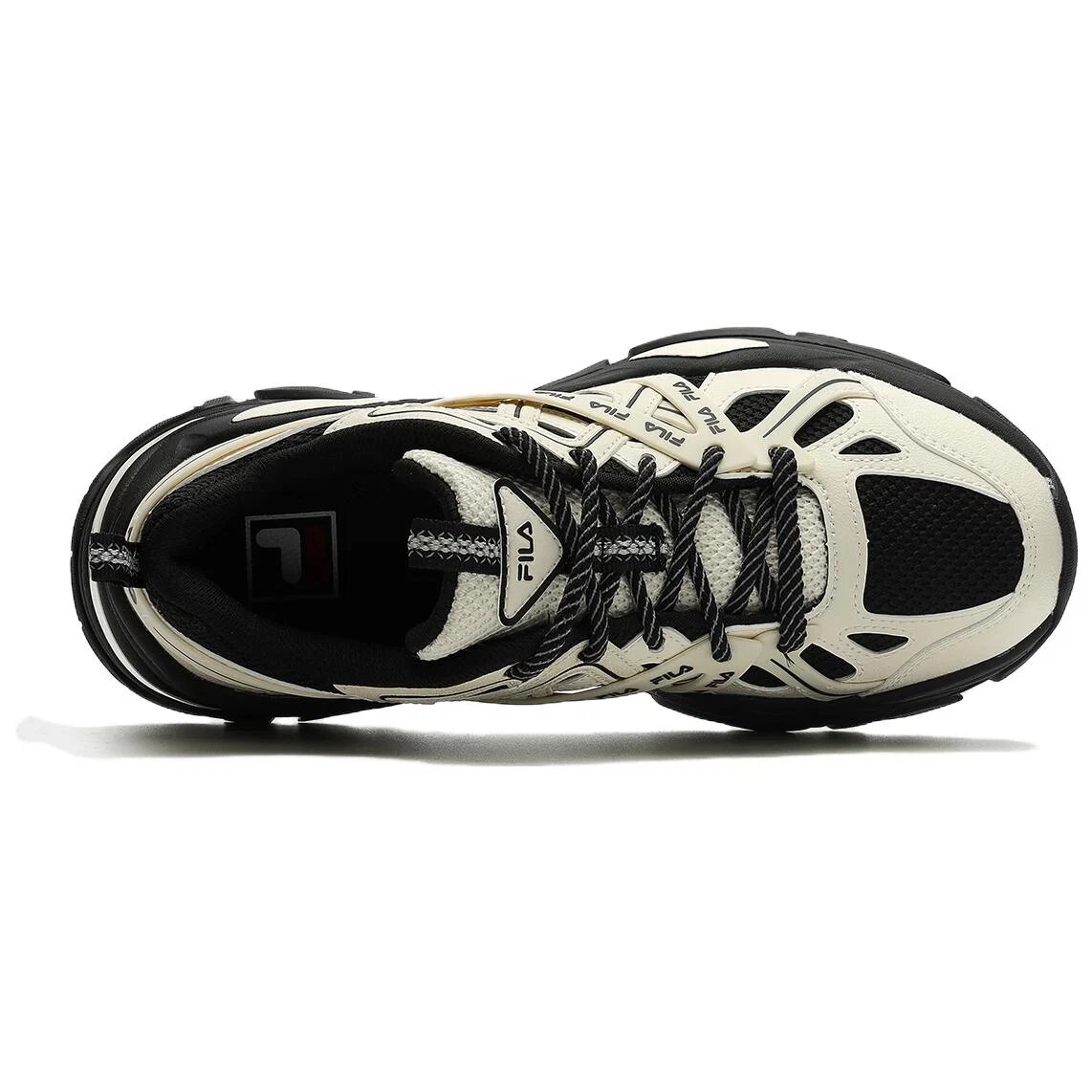 Scarpe da ginnastica Sofia "Beige Black"