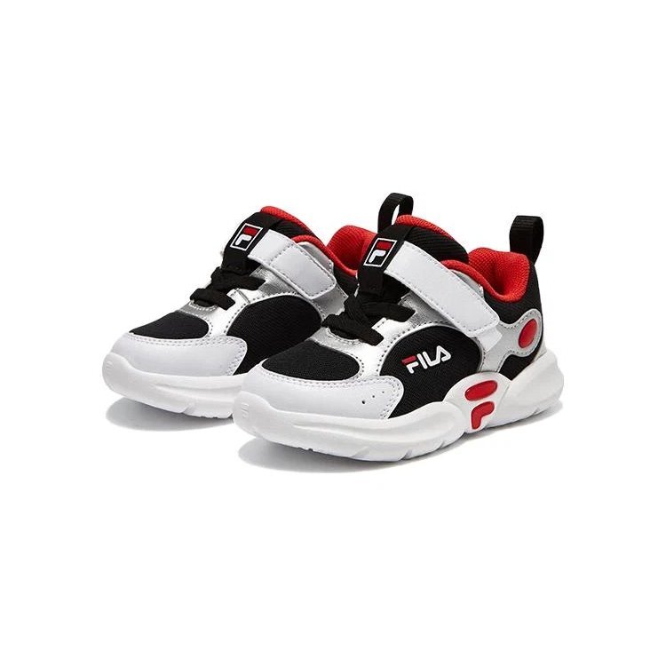 Scarpe da ginnastica sportive "Argento Nero Rosso"