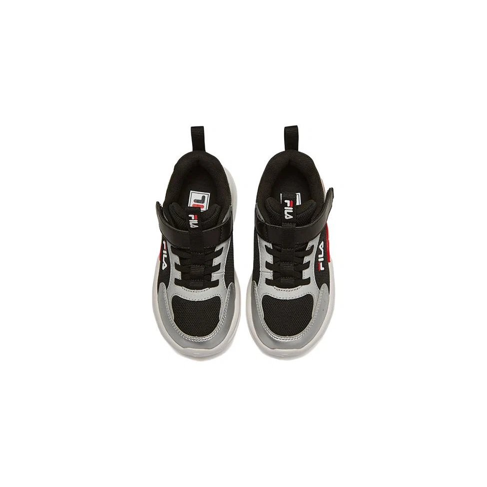 Scarpe da ginnastica sportive "Argento Nero Rosso"