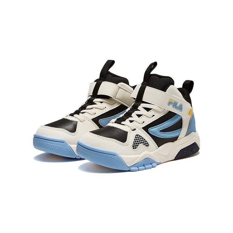 Scarpe da skate alte "Bianco Nero Blu"