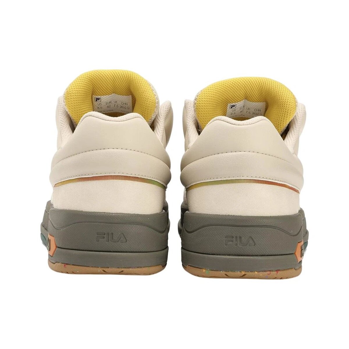 Scarpe da skate basse Mix "Cream White Green"