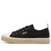 Scarpe da skate casual eleganti a tomaia bassa Layer, unisex, versione coreana, "Black Cream"