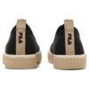 Scarpe da skate casual eleganti a tomaia bassa Layer, unisex, versione coreana, "Black Cream"