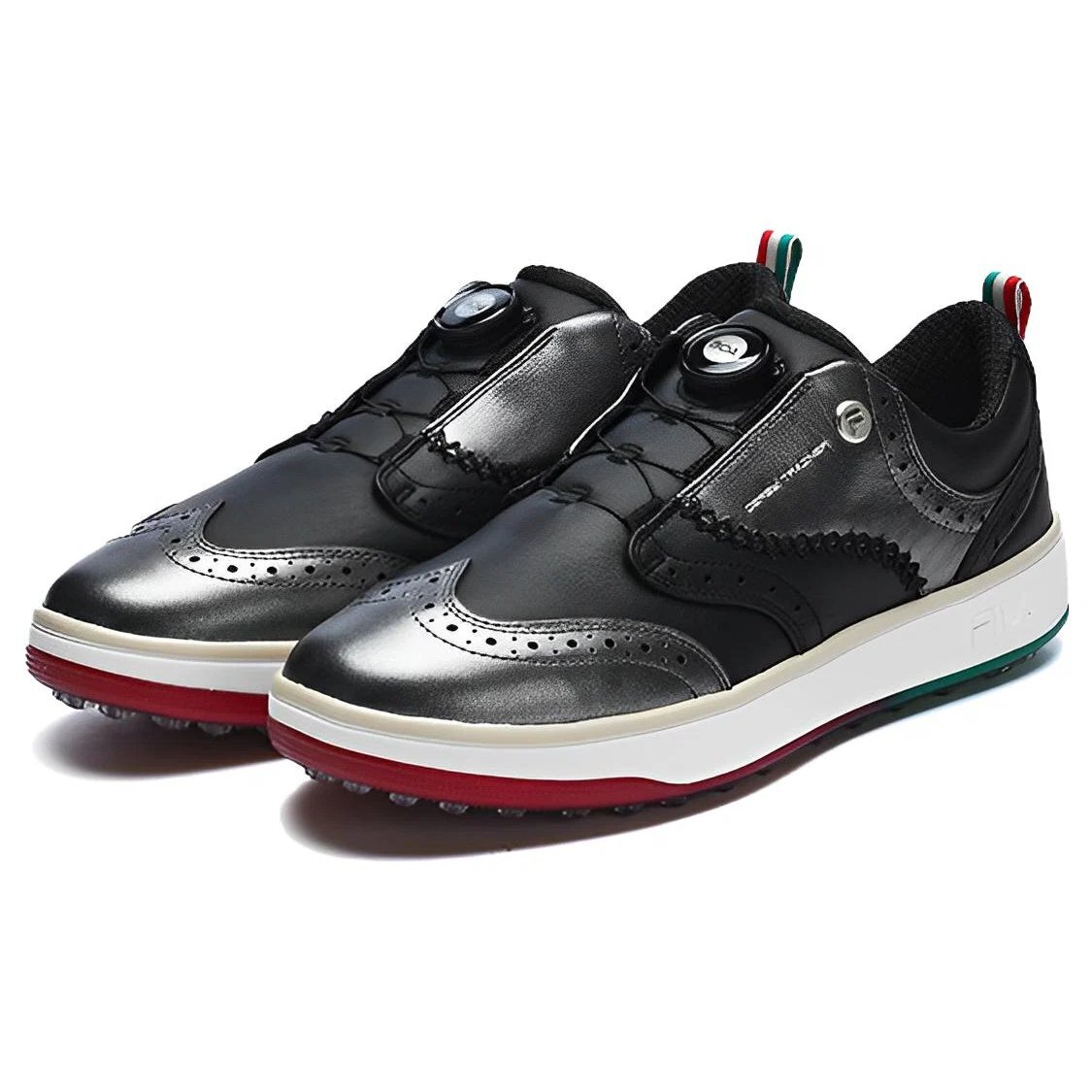 Scarpe da skate GF Derby "Black Silver"
