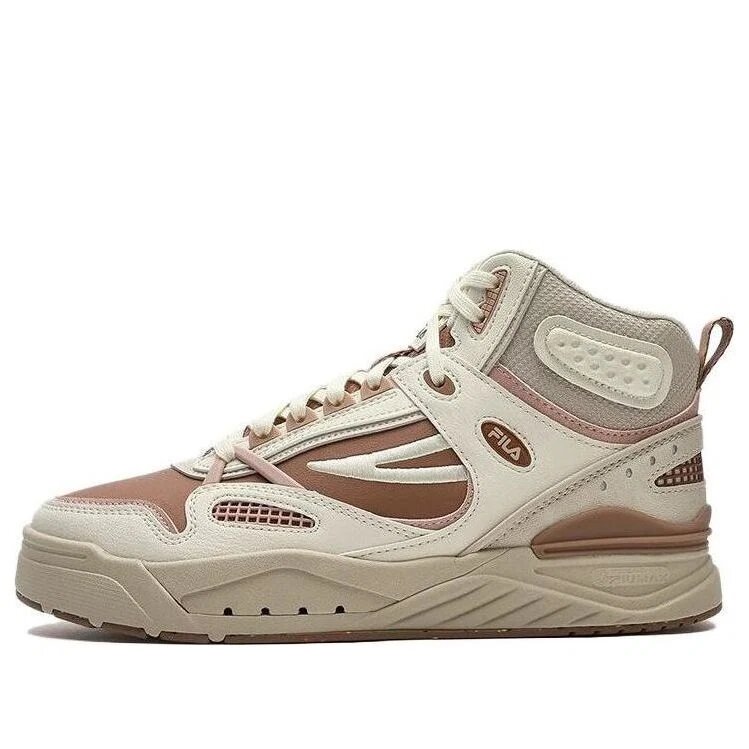 Scarpe da skate Slam Mid "Bianco Beige Marrone"
