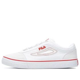 Scarpe da skateboard in tela Classic Boarder Bianco/rosso