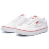 Scarpe da skateboard in tela Classic Boarder Bianco/rosso