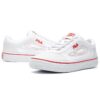 Scarpe da skateboard in tela Classic Boarder Bianco/rosso