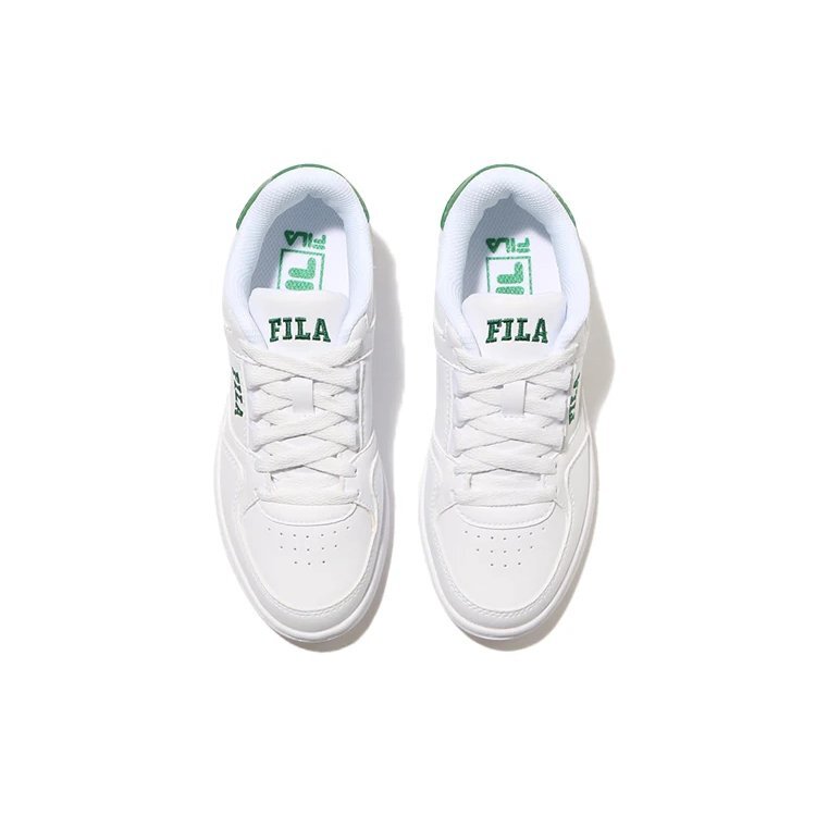 Scarpe da skateboard Touch Down Low Tops unisex versione "Bianco Verde"