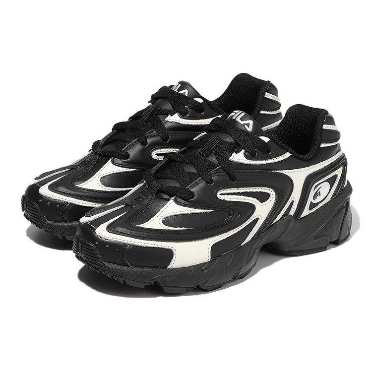 Scarpe Daddy a gambale basso Nero