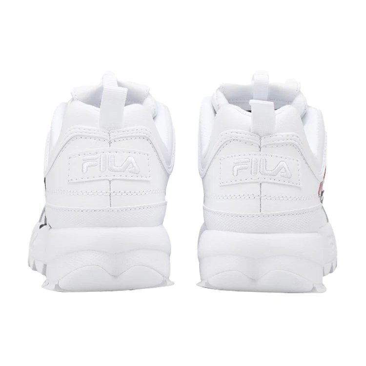 Scarpe Disruptor 2 Low Top Bianco/Nero/Rosso