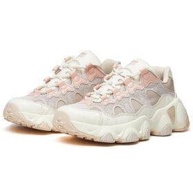 Scarpe FUSION retro Jagger Old School Rosa