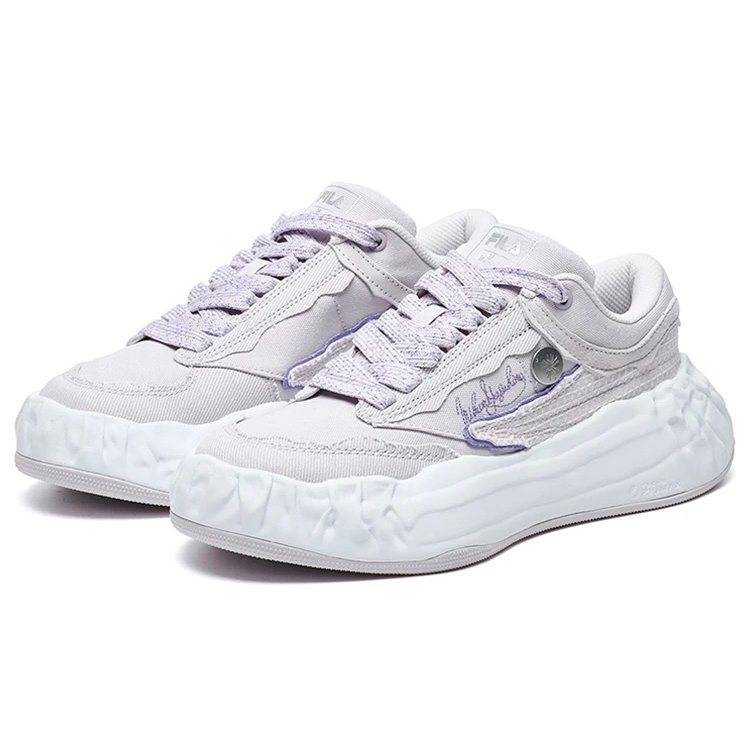 Scarpe in tela Fila x Mihara FM-15 "Rosa Bianco"
