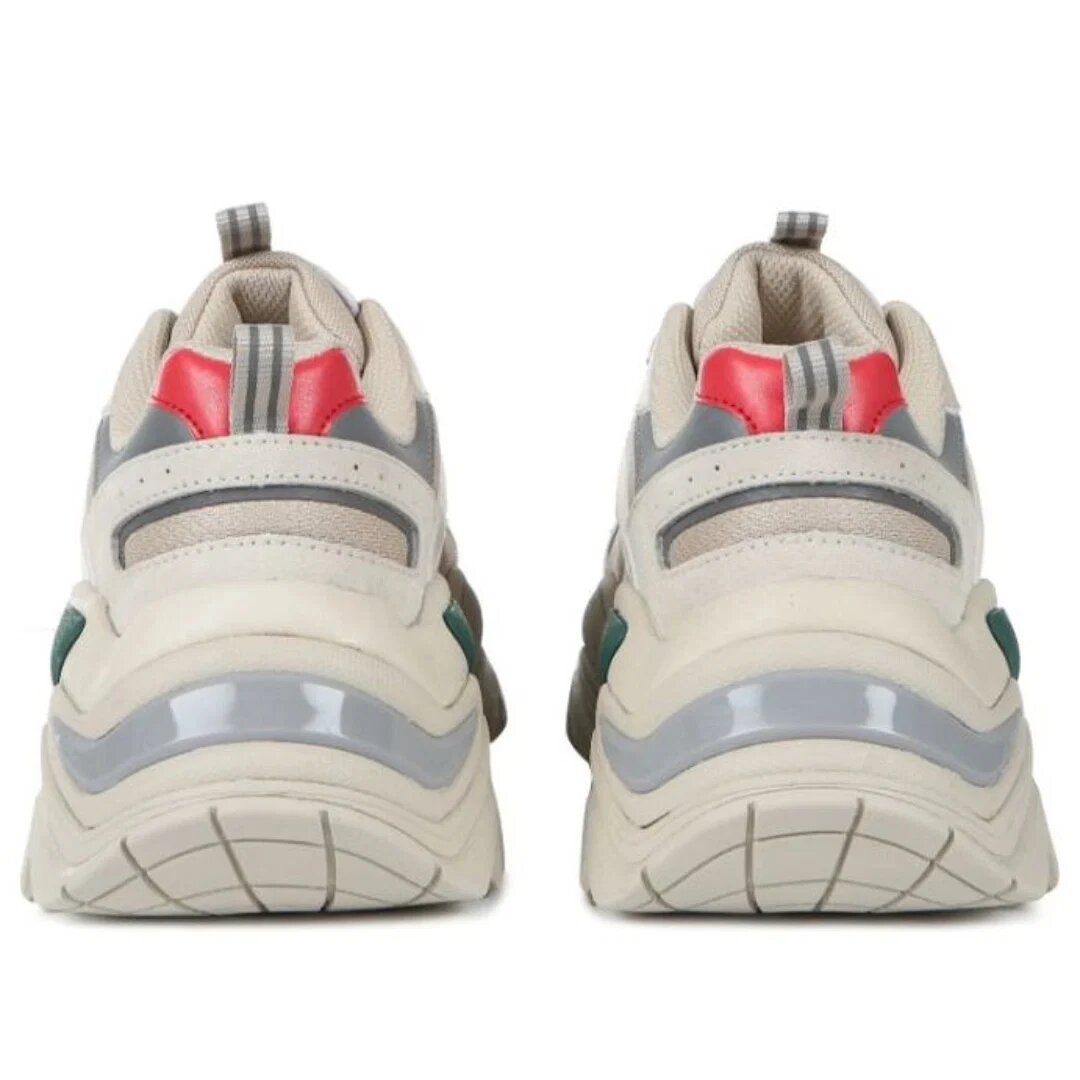 Scarpe Interation Light "Beige Verde Rosso"