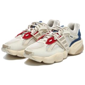 Scarpe Ladder “Bianco Blu Rosso”