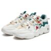 Scarpe natalizie Panini "Bianco-verde"