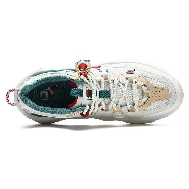 Scarpe natalizie Panini "Bianco-verde"
