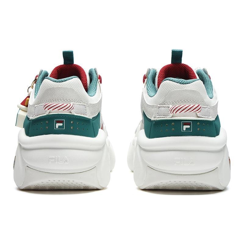Scarpe natalizie Panini "Bianco-verde"