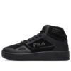 Scarpe retrò alte "Black"