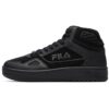 Scarpe retrò alte "Black"