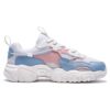 Scarpe sportive basse Fluid "Bianco, Blu, Rosa"