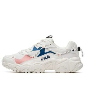 Scarpe sportive basse Fluid, bianco e blu