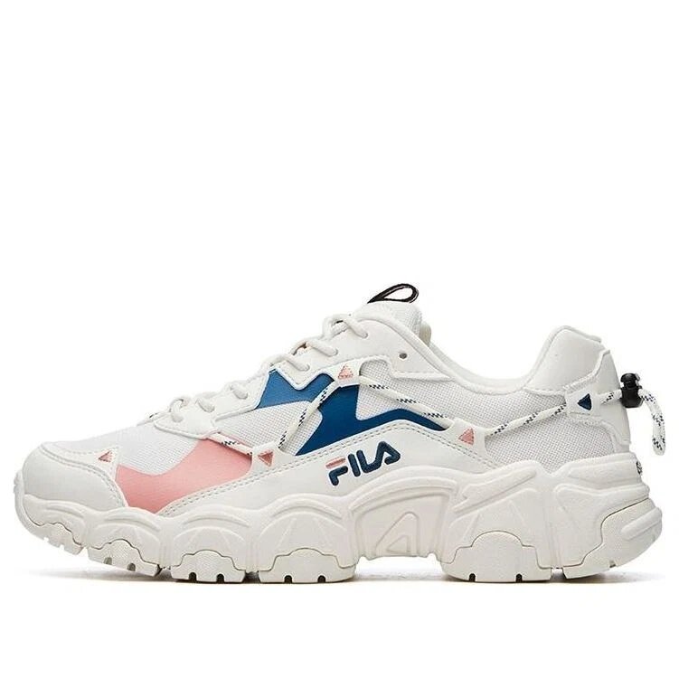 Scarpe sportive basse Fluid, bianco e blu