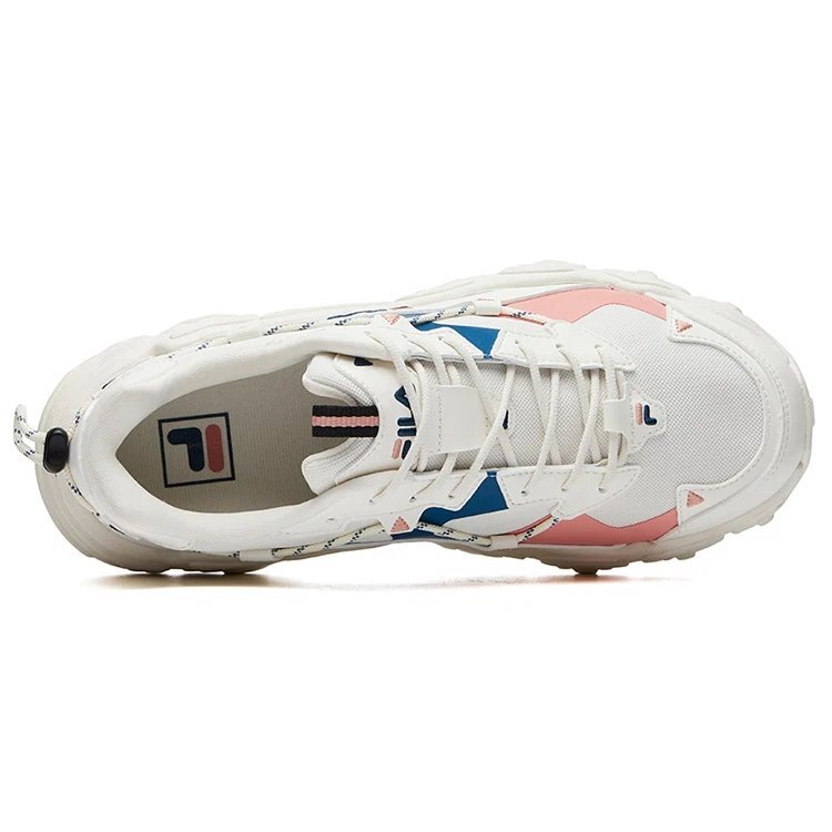 Scarpe sportive basse Fluid, bianco e blu