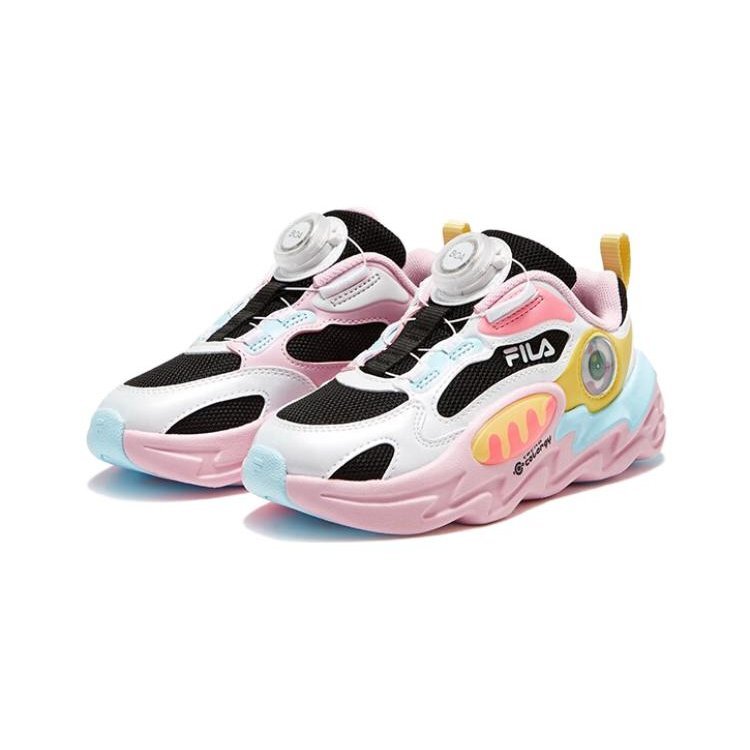 Scarpe sportive "Bianco Rosa Nero"