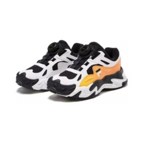 Scarpe sportive BOA “Bianco Arancione Nero”