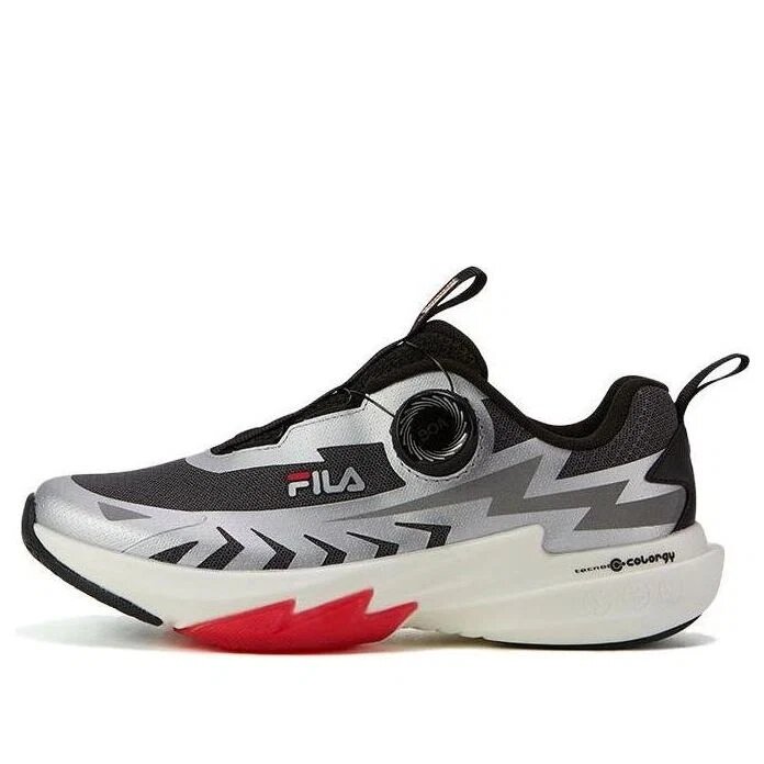 Scarpe sportive Boa "Black Silver"