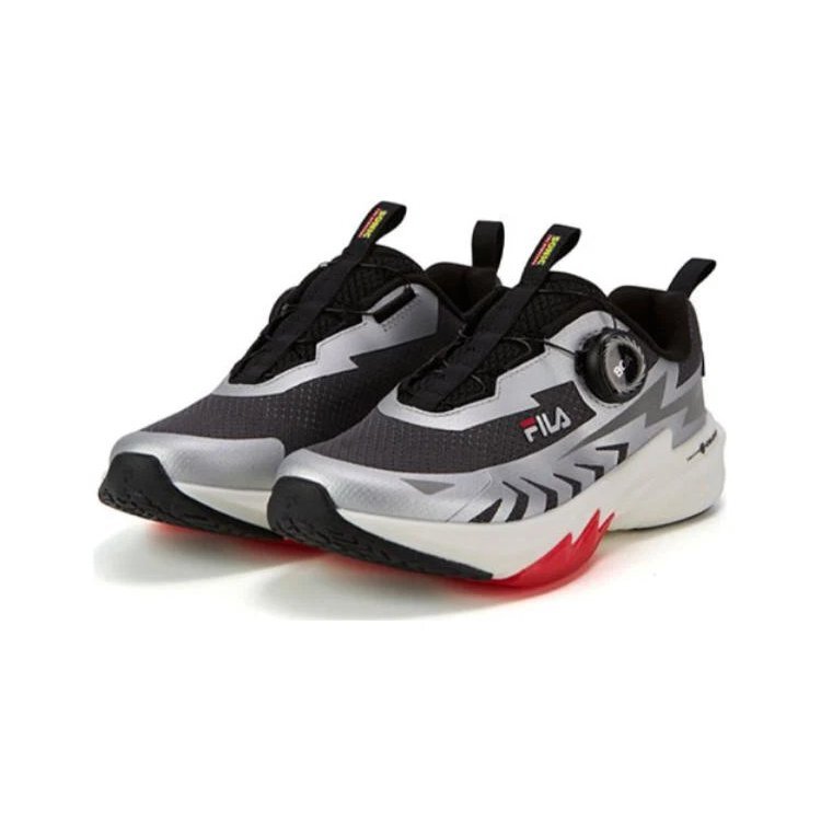 Scarpe sportive Boa "Black Silver"