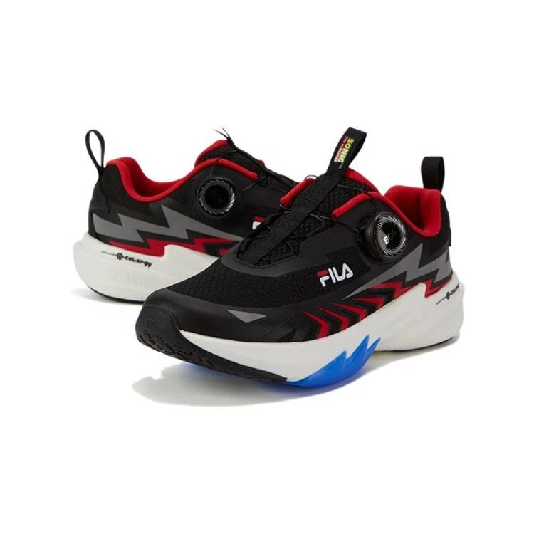 Scarpe sportive Boa "Nero Grigio Rosso"