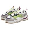 Scarpe sportive Collina "Bianco Grigio Verde"