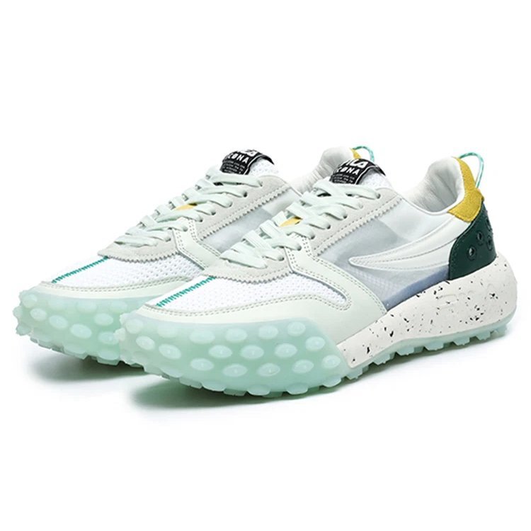 Scarpe sportive Gara "Bianco Verde Nero"