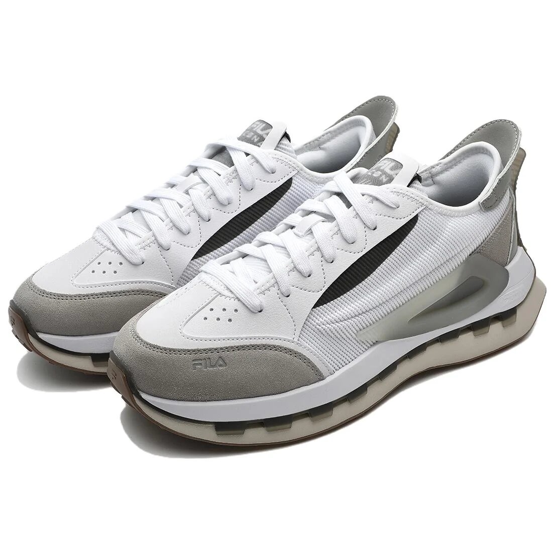 Scarpe sportive KM "White Grey"