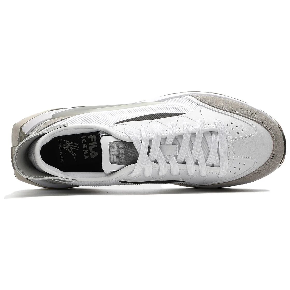 Scarpe sportive KM "White Grey"