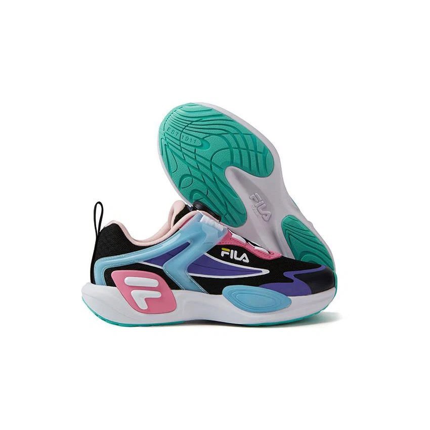 Scarpe sportive "Nero Viola Blu"