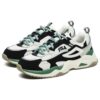 Scarpe sportive Rayflide "Black White Green"