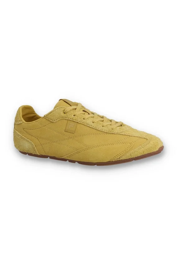 Sneaker Ritmo da donna in pelle scamosciata gialla